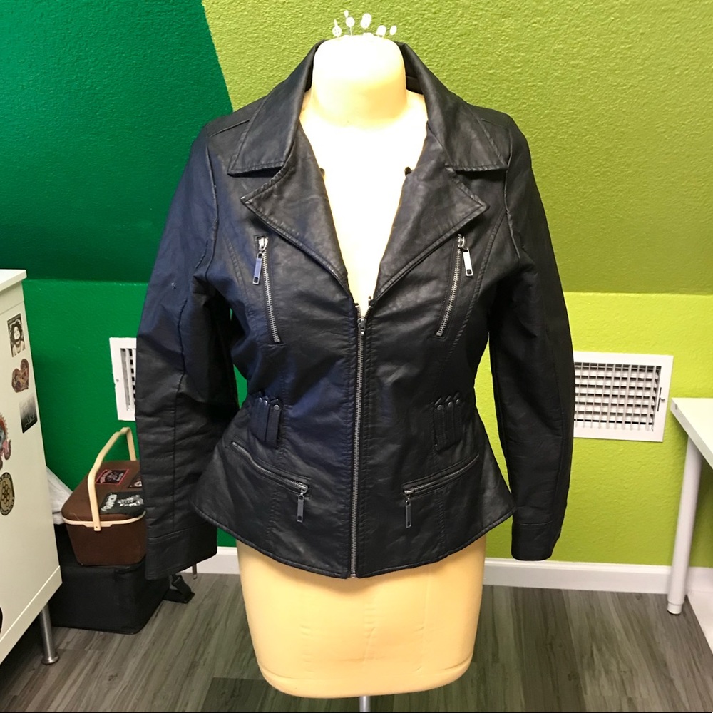Faith 21 Pleather Jacket